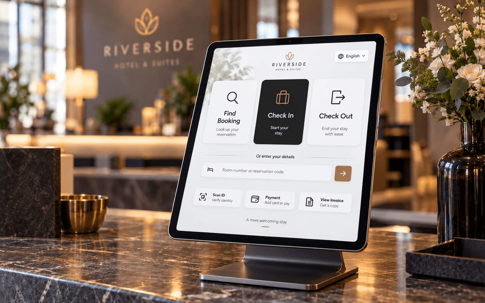 Self-service kiosk
